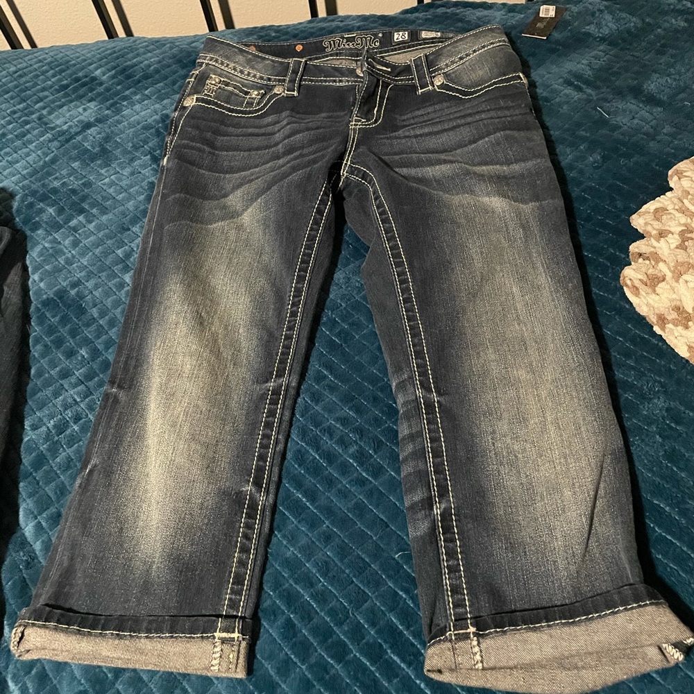 New with Tags Miss Me Capris